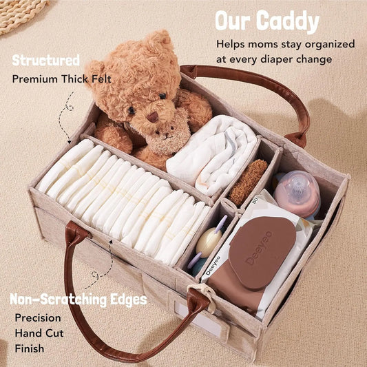 Baby Diaper Organizer Storage Basket