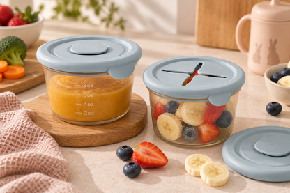 Set per la conservazione di pappe e snack