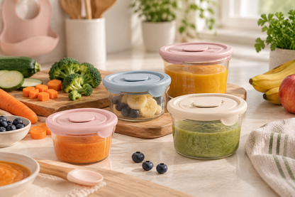 Set per la conservazione di pappe e snack