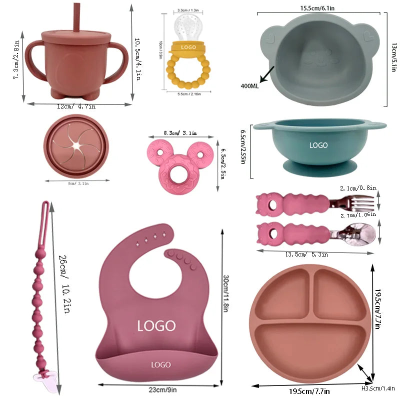 Silicone Mealtime Set