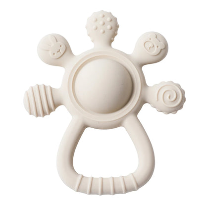 Silicone Baby Teether Rattle