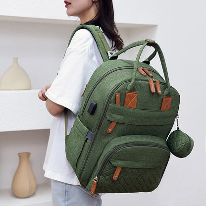 Large Capacity Diaper Backpack