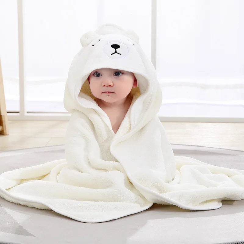 Hooded Baby Bath Towel – Soft & Absorbent