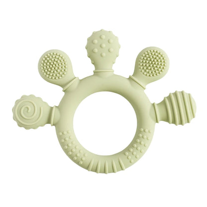 Silicone Baby Teether Rattle
