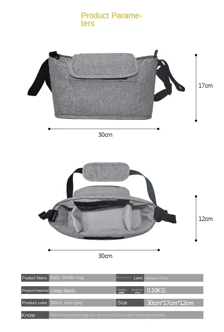 Baby Stroller Organizer Bag