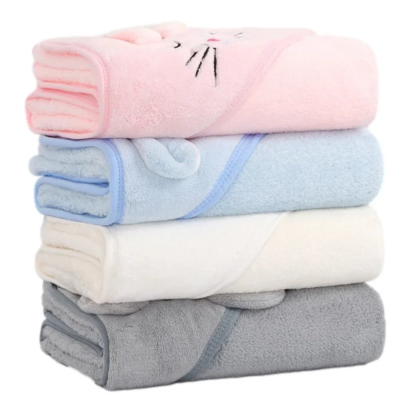 Hooded Baby Bath Towel – Soft & Absorbent
