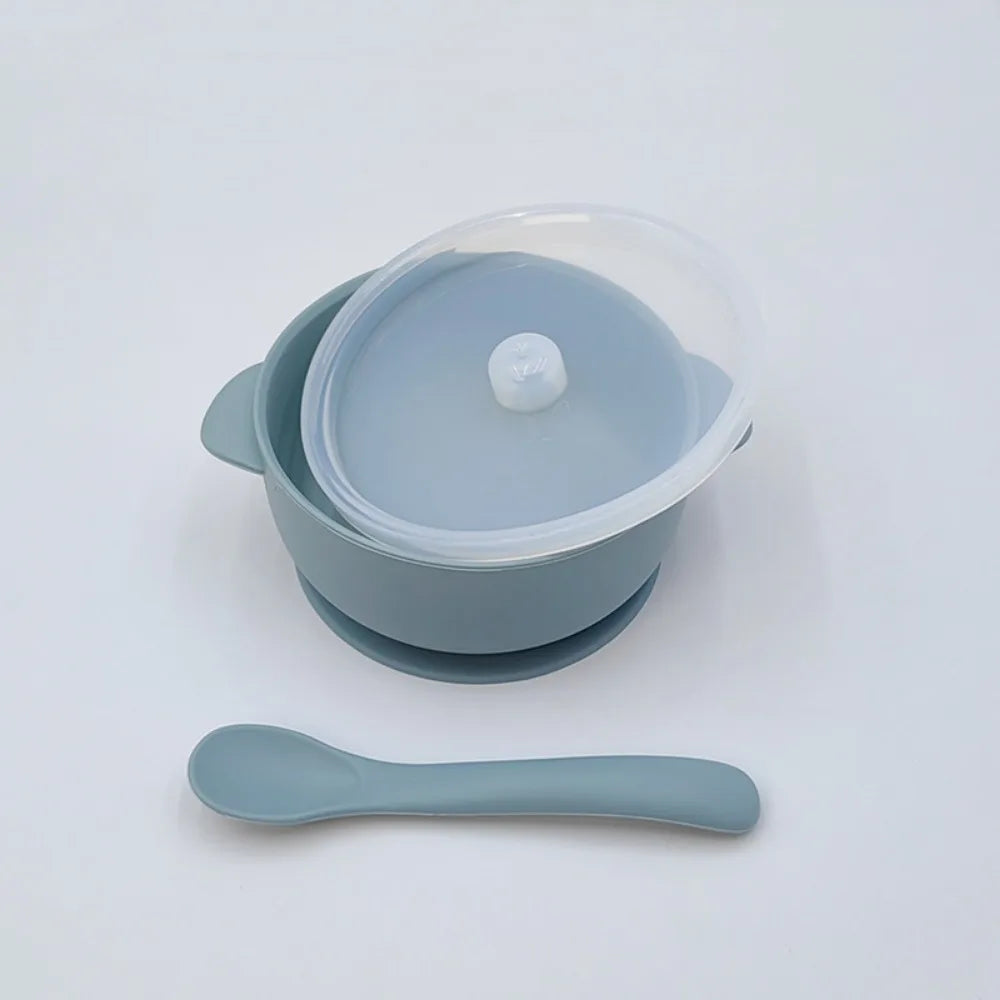 Silicone Suction Bowl Set