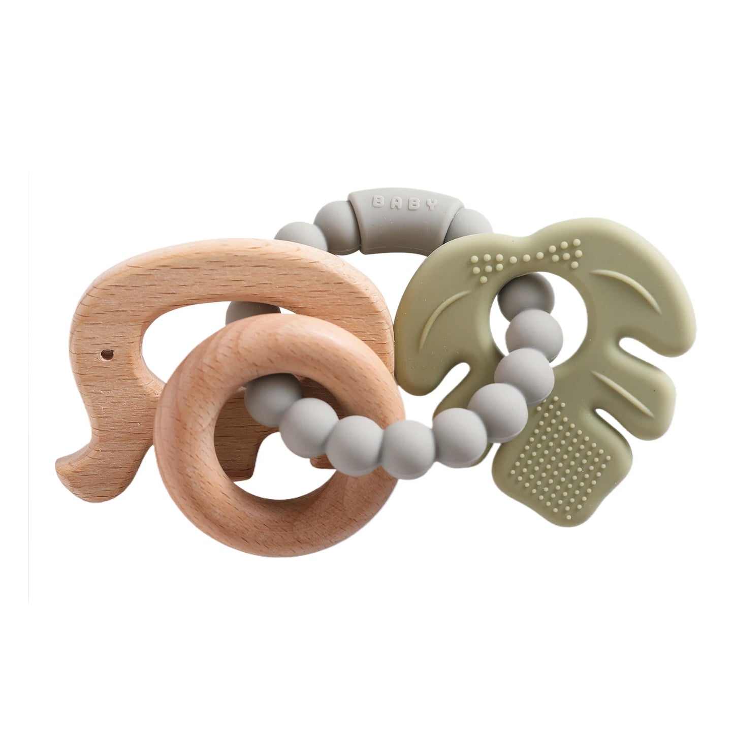 Food-Grade Silicone Baby Teether