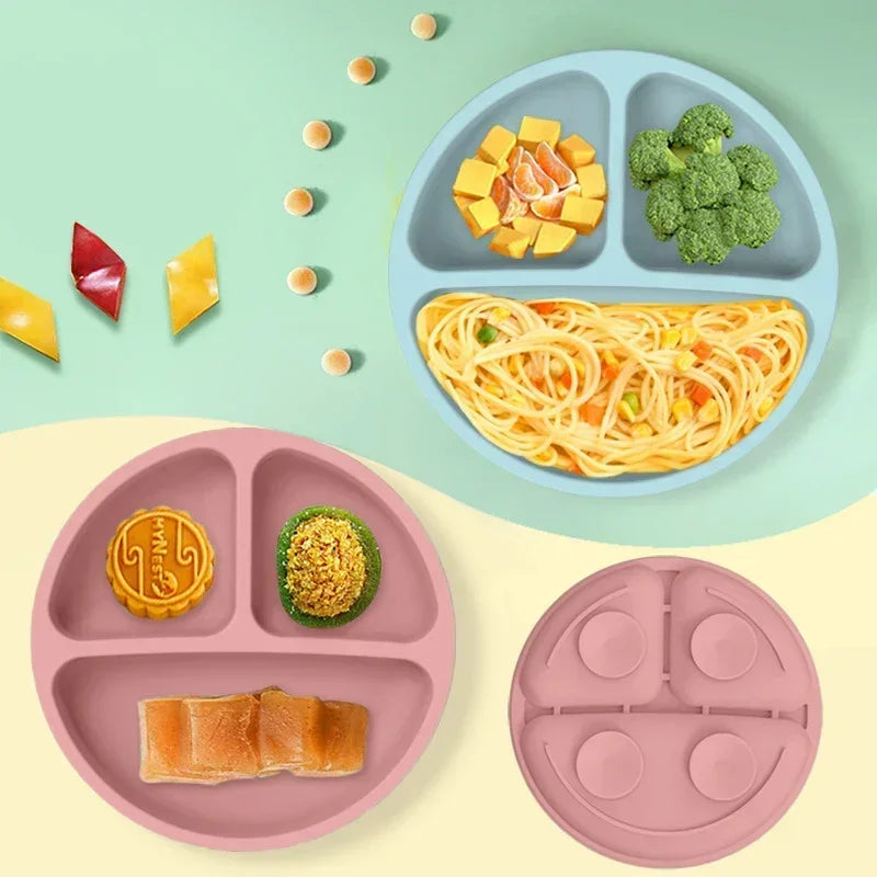 Silicone Baby Feeding Set – Bowl & Utensils