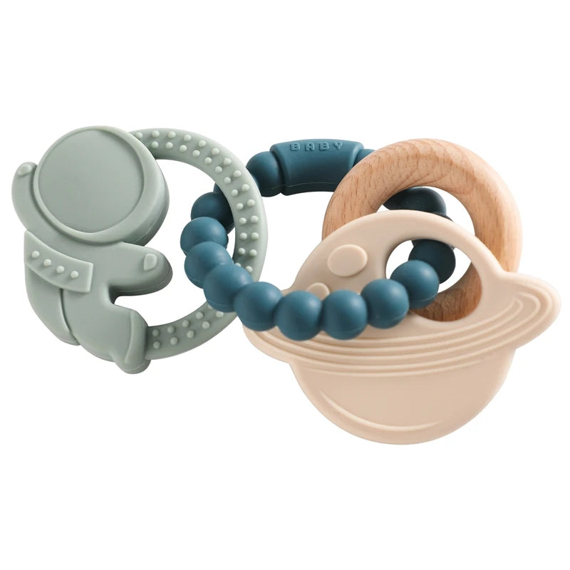 Food-Grade Silicone Baby Teether