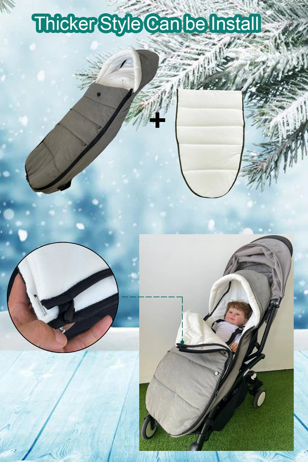 Universal Stroller Footmuff