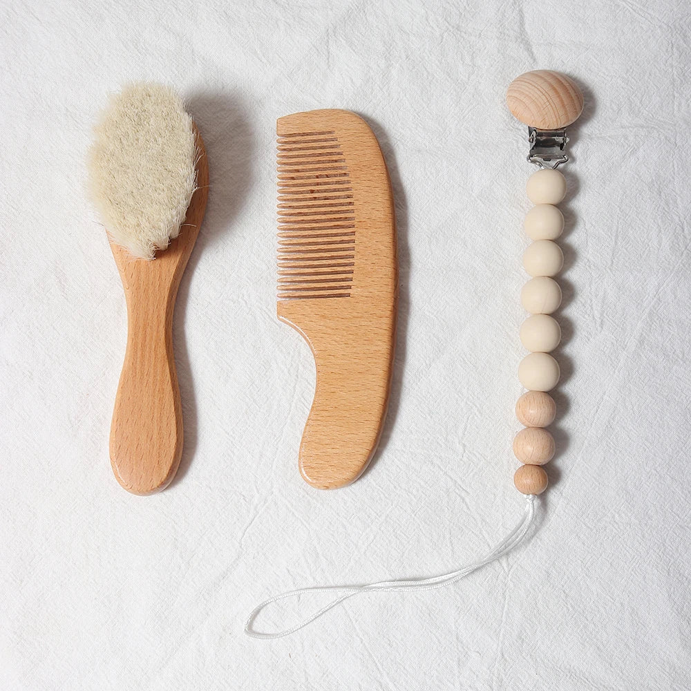 Natural Baby Brush & Comb Set