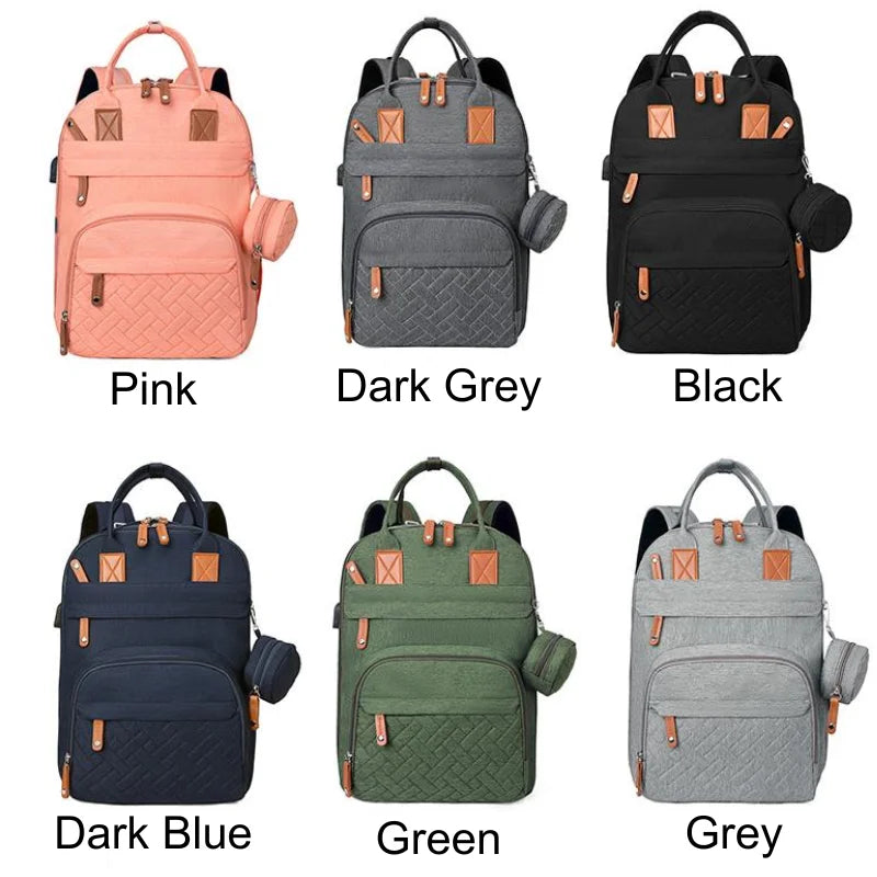 Large Capacity Diaper Backpack
