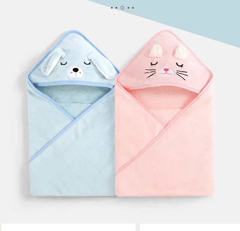 Hooded Baby Bath Towel – Soft & Absorbent