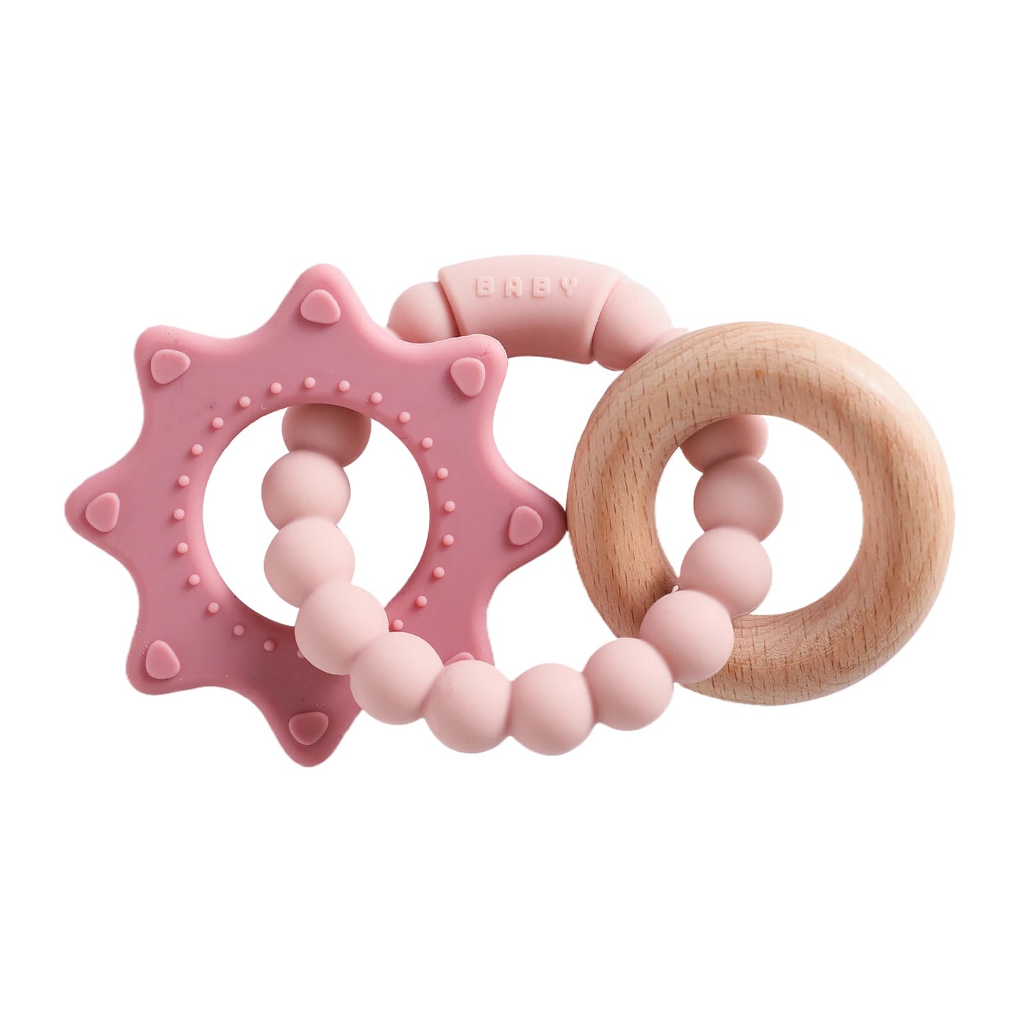 Food-Grade Silicone Baby Teether