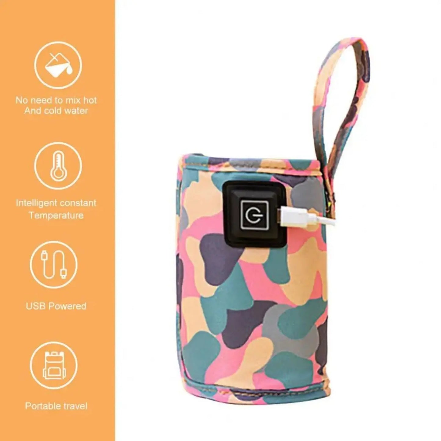 Portable and Insulated USB Bottle Warmer