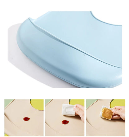 Waterproof Silicone Baby Bib