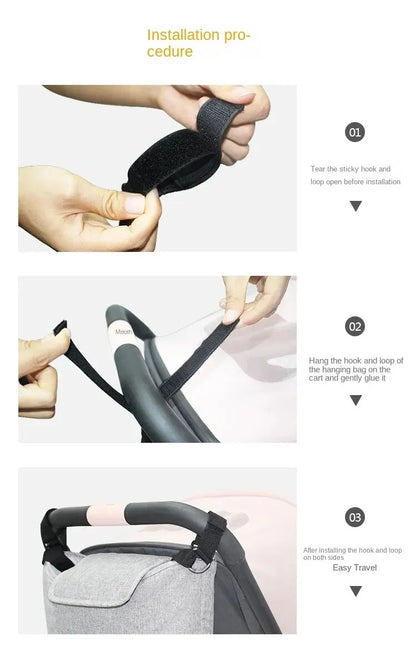 Baby Stroller Organizer Bag