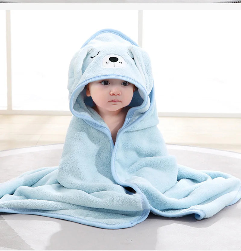 Hooded Baby Bath Towel – Soft & Absorbent