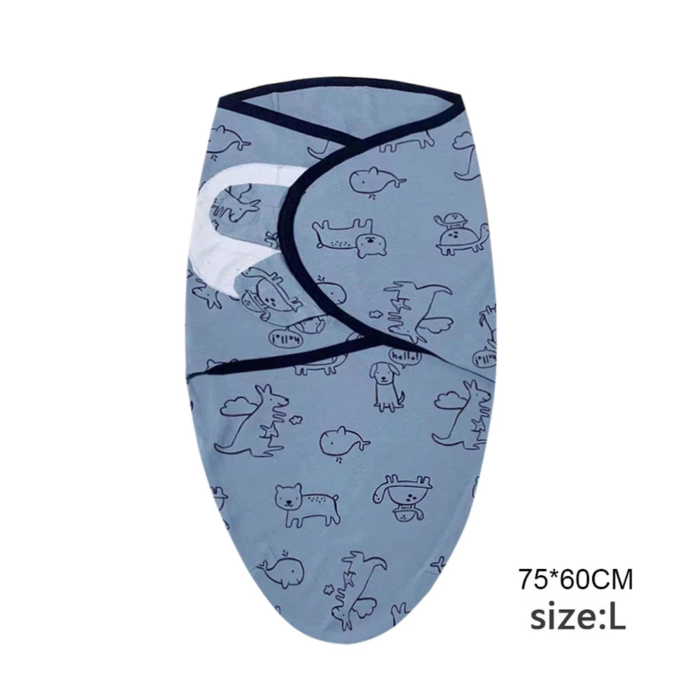 Newborn Swaddle Blanket & Hat Set