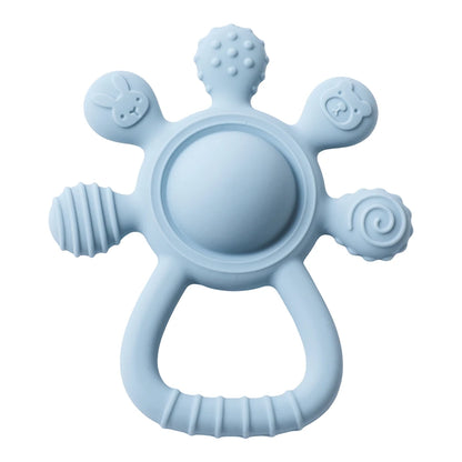 Silicone Baby Teether Rattle