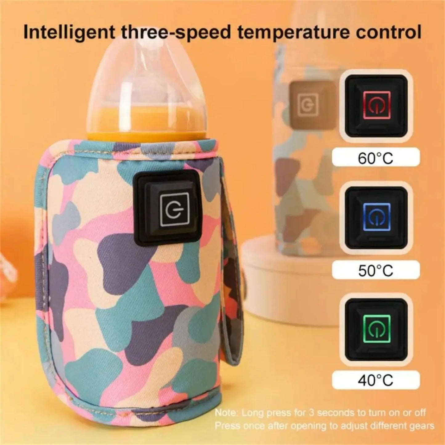 Portable and Insulated USB Bottle Warmer