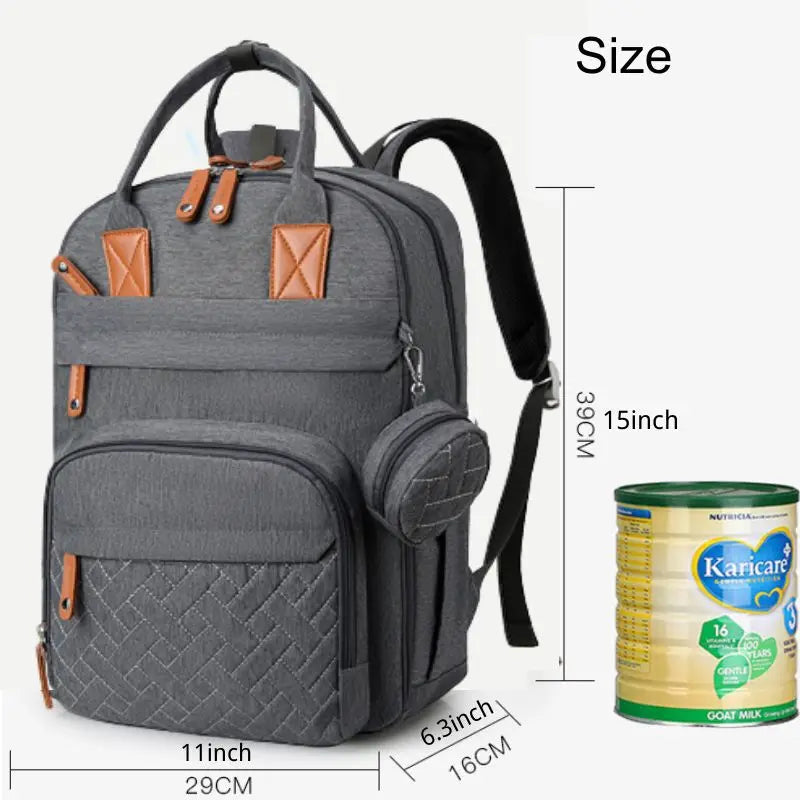 Large Capacity Diaper Backpack