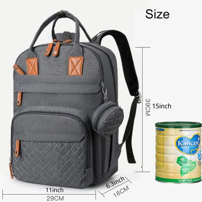 Large Capacity Diaper Backpack