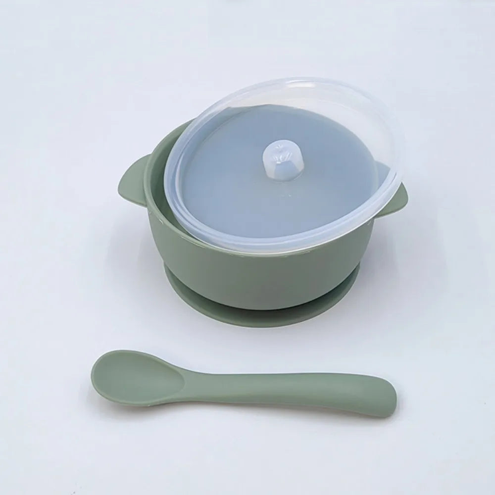 Silicone Suction Bowl Set