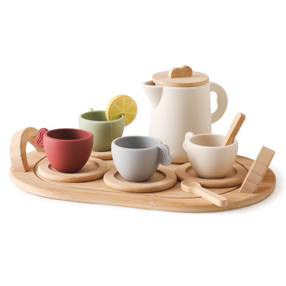 Wooden Montessori Tea Party Set