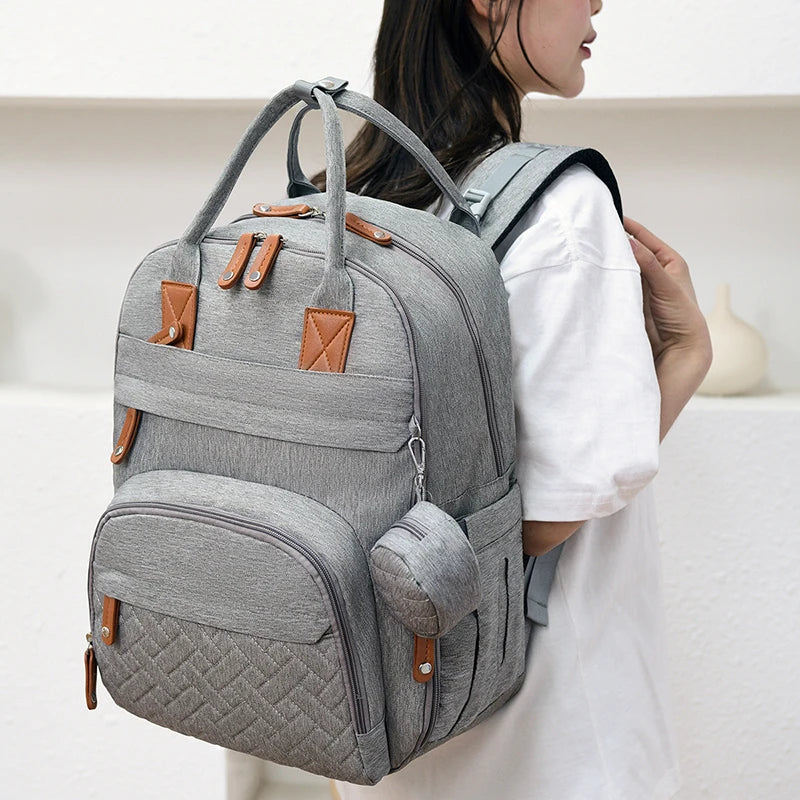 Large Capacity Diaper Backpack