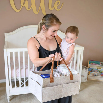Baby Diaper Organizer Storage Basket