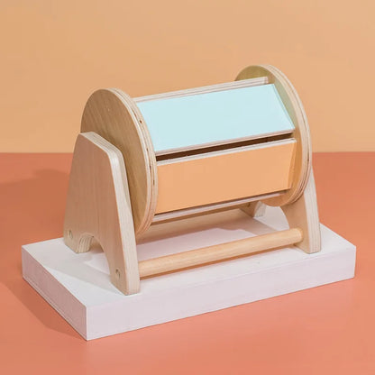 Montessori Spinning Drum Coin Box