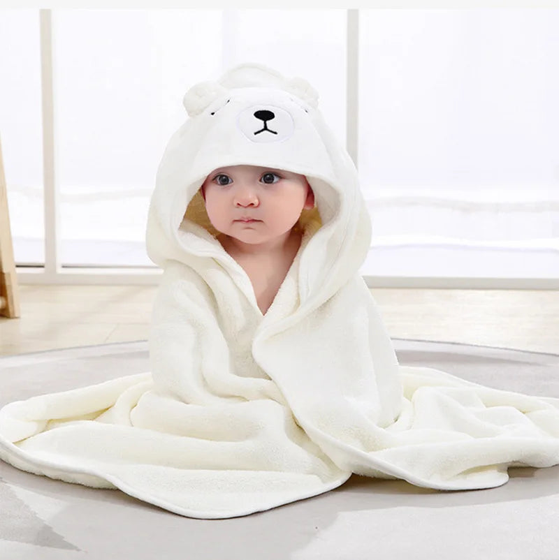 Hooded Baby Bath Towel – Soft & Absorbent