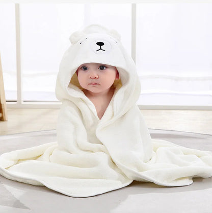 Hooded Baby Bath Towel – Soft & Absorbent