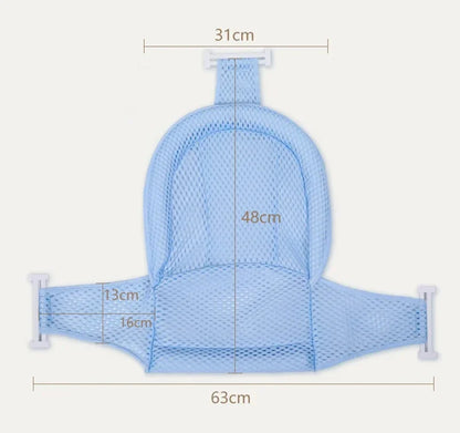 Baby Bath Support Net – Adjustable Anti-Slip Bath Seat