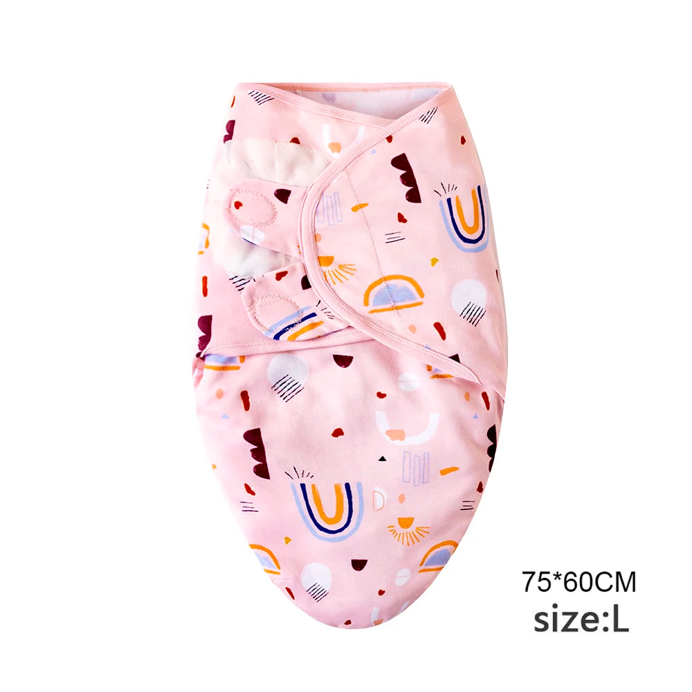 Newborn Swaddle Blanket & Hat Set