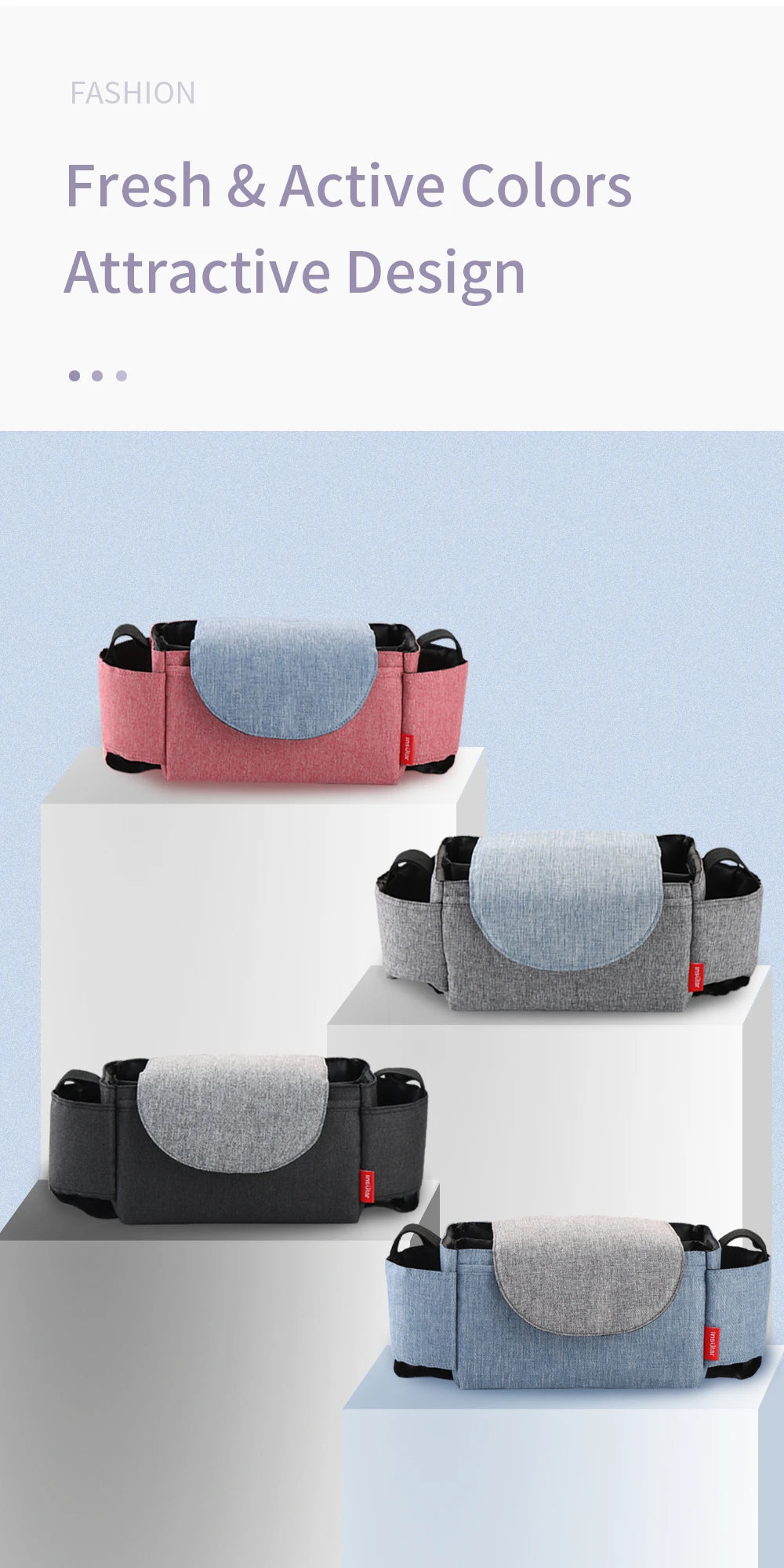 Insulated Baby Diaper Bag