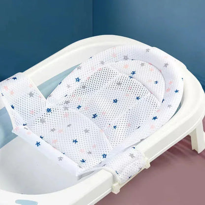 Baby Bath Support Net – Adjustable Anti-Slip Bath Seat