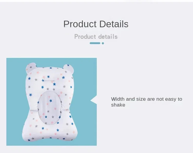 Baby Bath Float Cushion – Soft Support Bath Seat