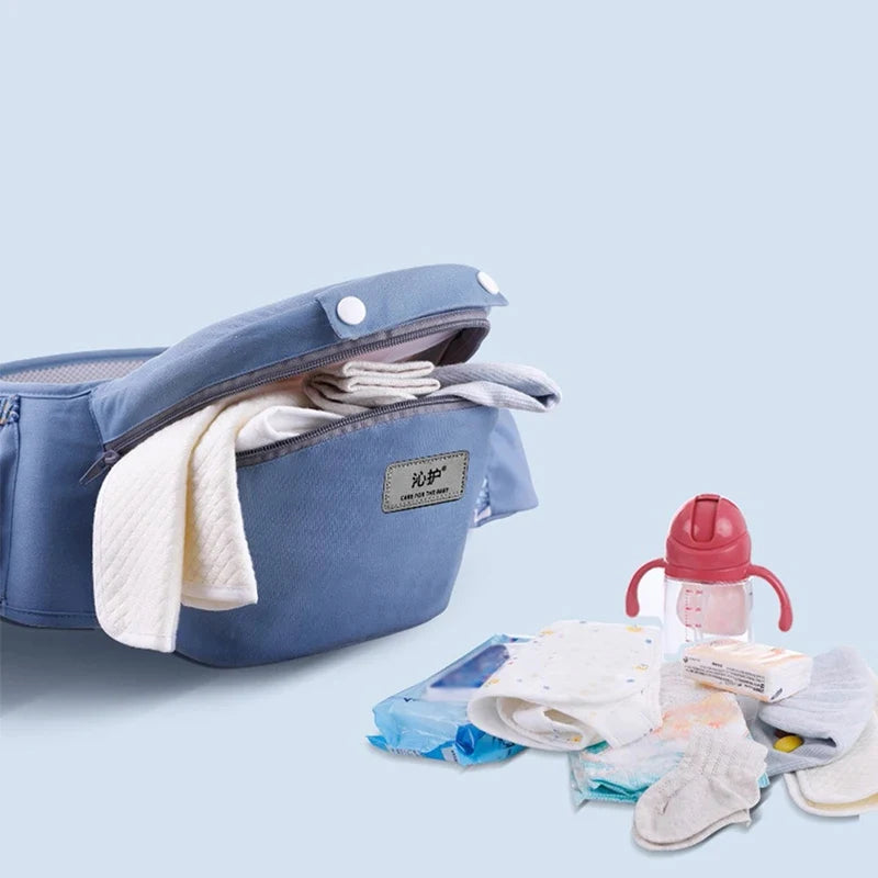 Ergonomic Baby Carrier with Kangaroo Pocket