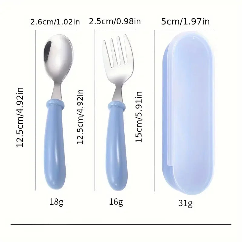 Travel Cutlery Set for Kids