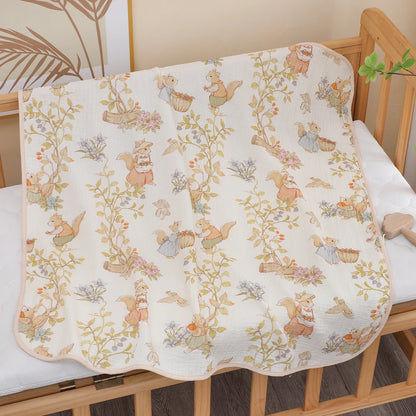 Soft Cotton Gauze Baby Blanket
