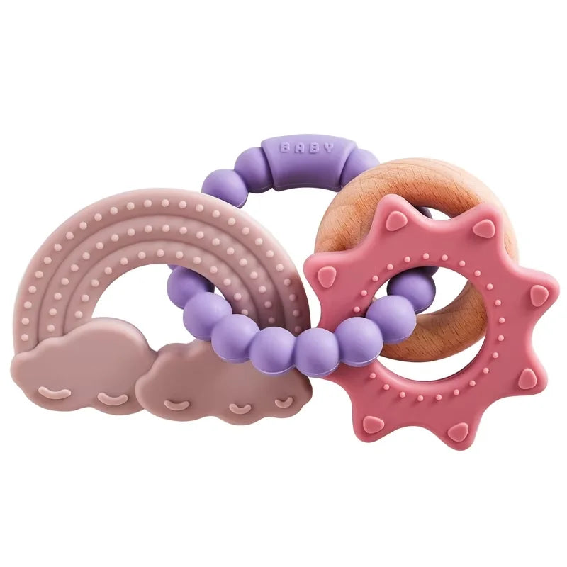 Food-Grade Silicone Baby Teether