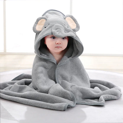 Hooded Baby Bath Towel – Soft & Absorbent