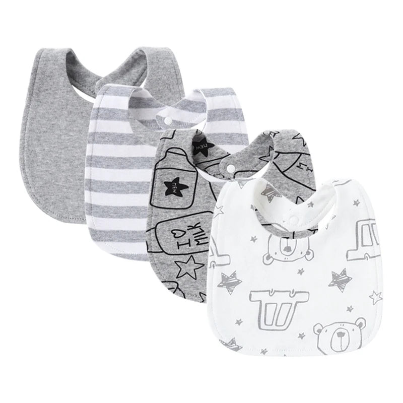 Baby Bib & Burp Cloth Set
