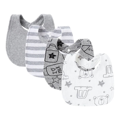 Baby Bib & Burp Cloth Set