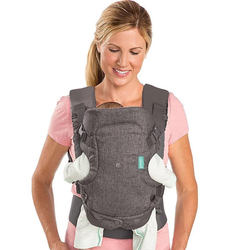 Ergonomic Baby Carrier with Hip Seat – Front and Back Carrying Support