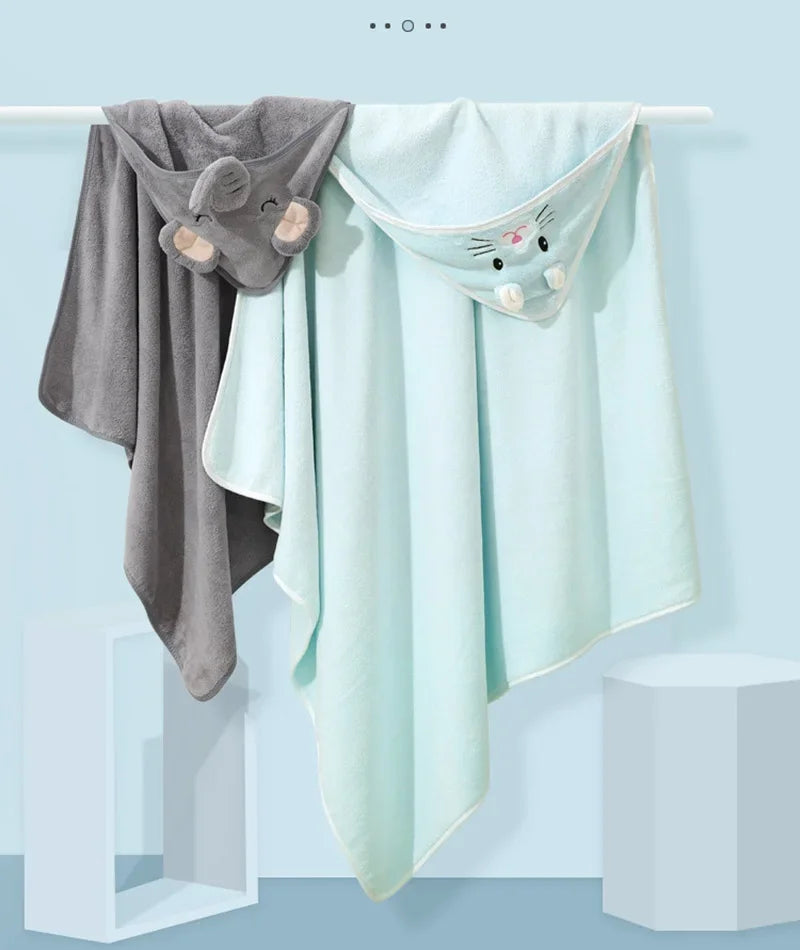 Hooded Baby Bath Towel – Soft & Absorbent
