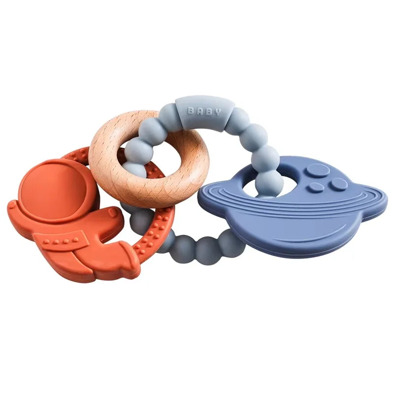 Food-Grade Silicone Baby Teether